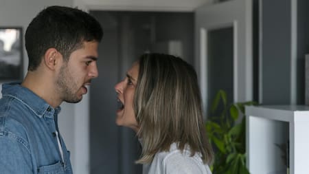 Pelea de pareja. Foto: Freepik