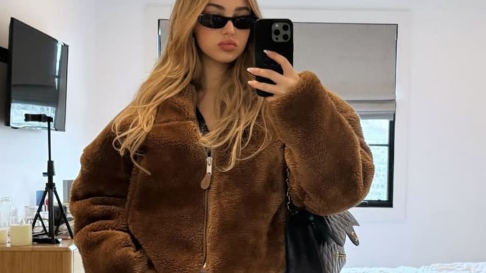 El teddy coat es tendencia.