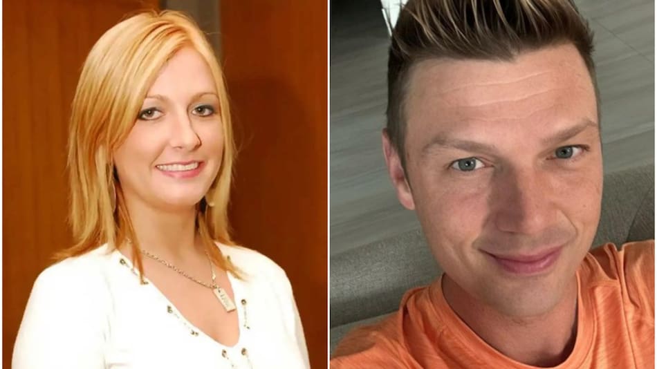 Bobbie Jean y Nick Carter. Fotos: X/PopCrave - Instagram.