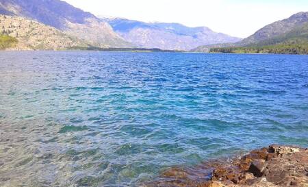 El Lago Epuyén, uno de los más lindos de la Patagonia. Foto: Patagonia Andina