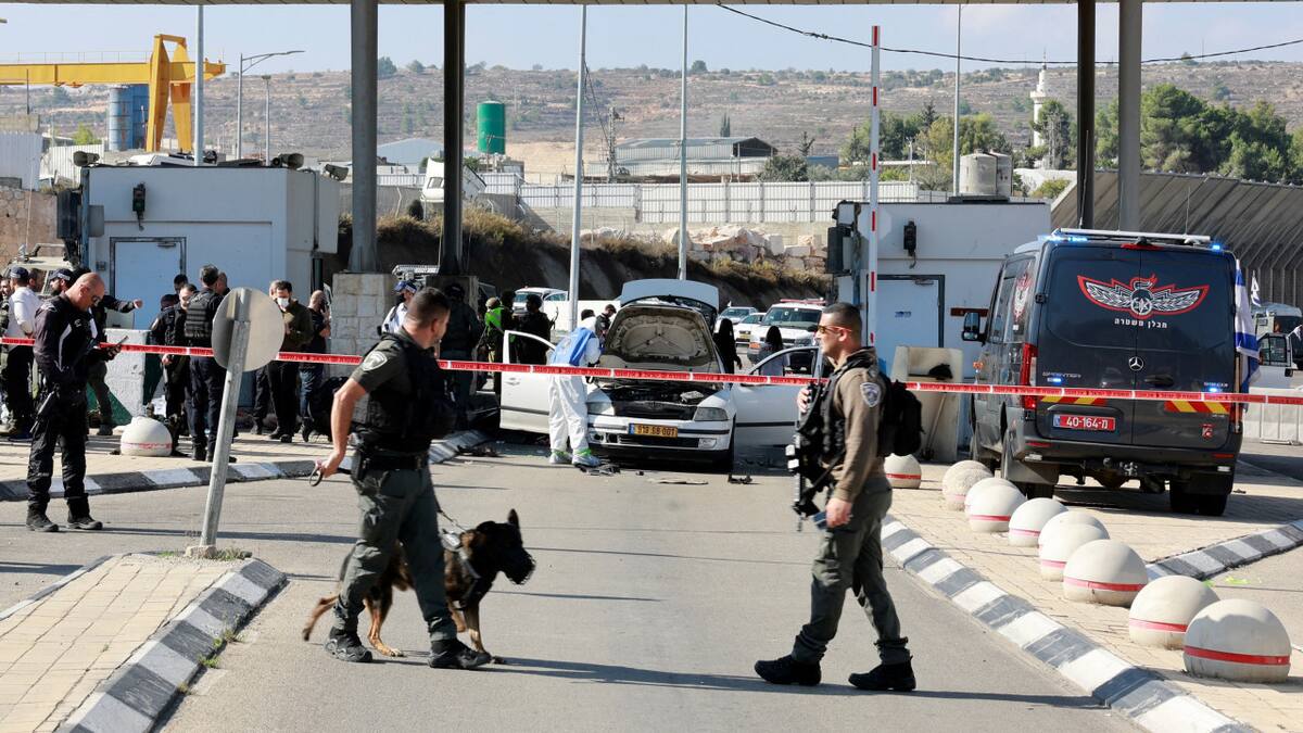 Ataque armado en Jerusalén. Foto: Reuters.
