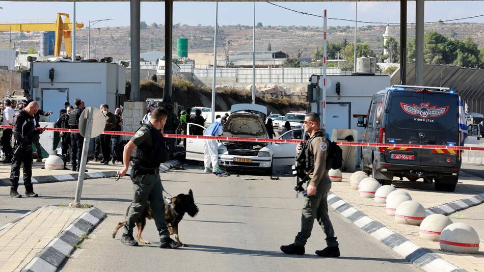 Ataque armado en Jerusalén. Foto: Reuters.