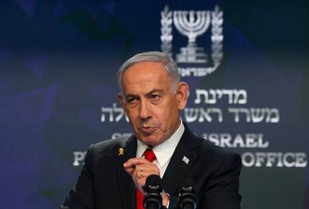 Benjamín Netanyahu, primer ministro de Israel. Foto: Reuters (Ronen Zvulun)