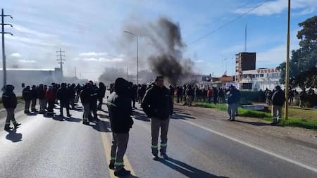 Protestas por la fábrica Vassalli.