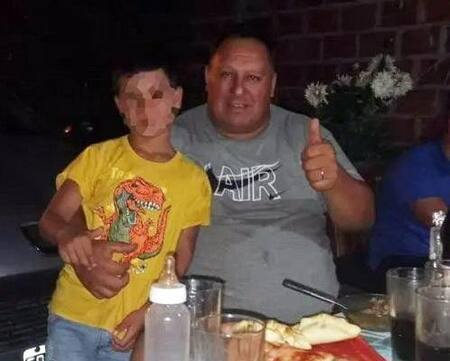 Carlos Lolo Regueiro, víctima de los incidentes en La Plata. Foto: Telam.