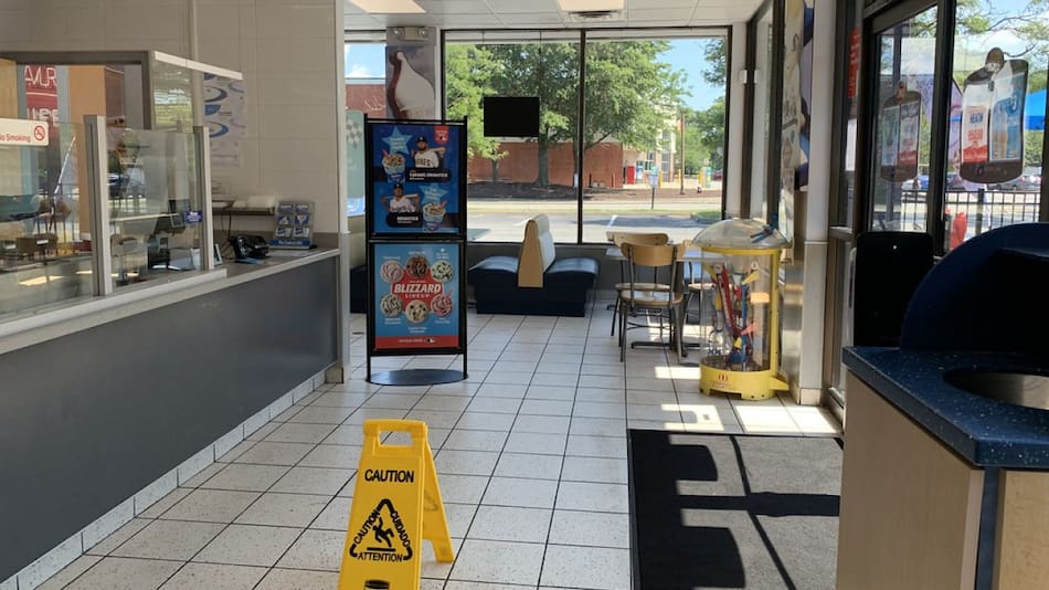 Local de Dairy Queen. Foto: Facebook.
