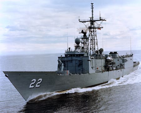 Una fragata estadounidense. Foto: Wikipedia