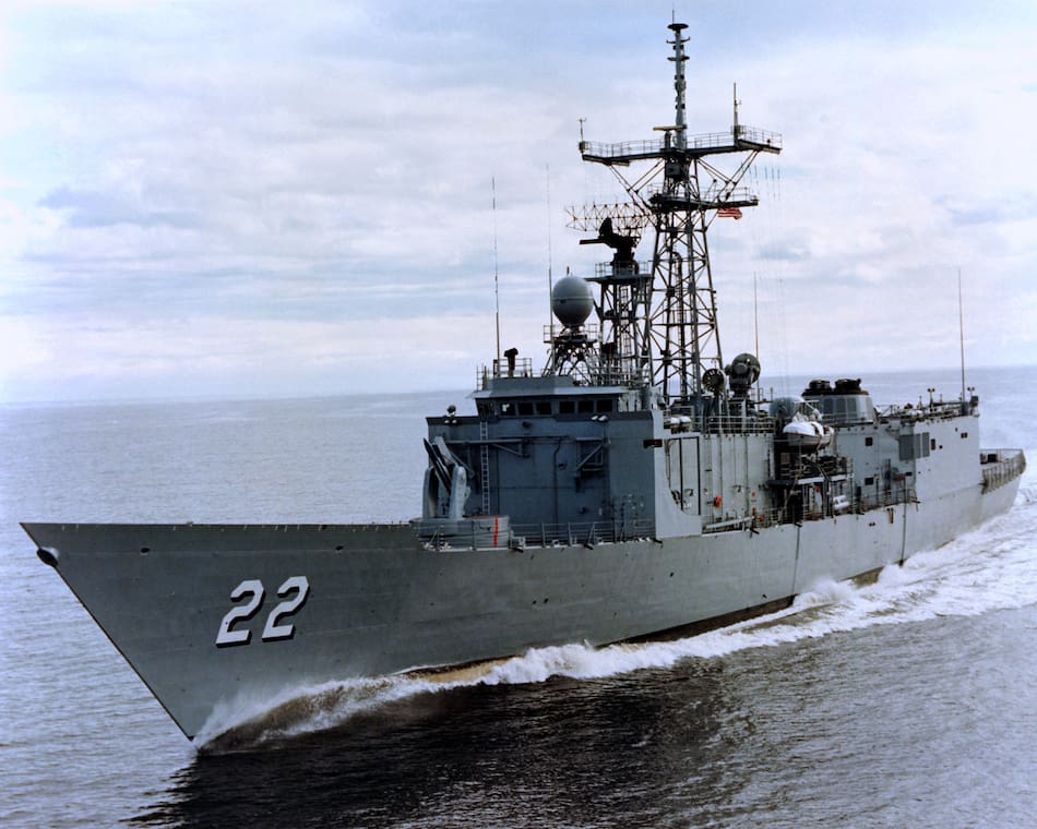 Una fragata estadounidense. Foto: Wikipedia
