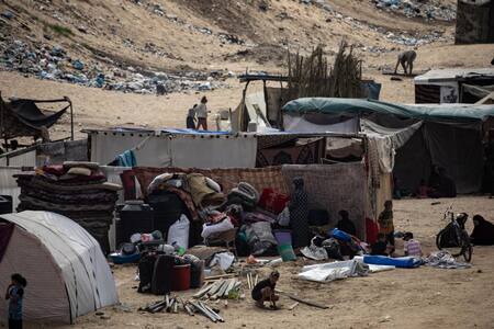 Situación extrema en la Franja de Gaza. Foto: EFE.
