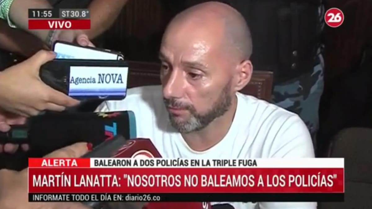 Martín Lanatta tras la condena: "Pagamos las penas como corresponde"