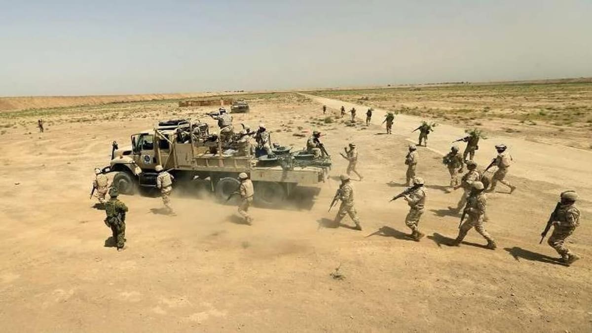 Ataque de la Resistencia Islámica en Irak. Foto: Reuters
