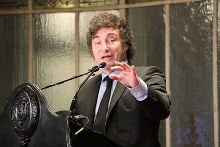 Javier Milei en España. Foto: Presidencia.