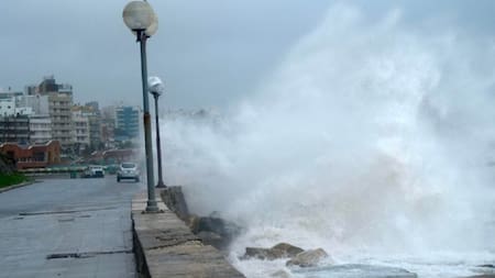 Estado del tiempo, vientos fuertes. Foto: NA.