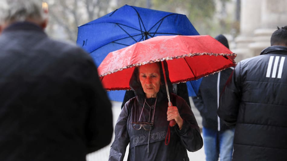 Lluvias. Foto: NA.