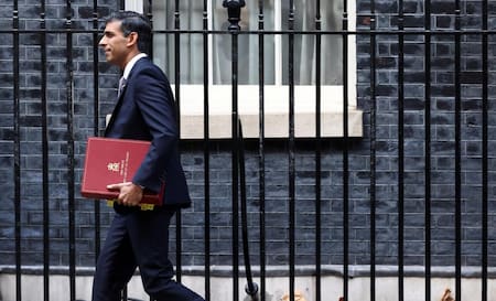 Rishi Sunak, primer ministro británico, NA