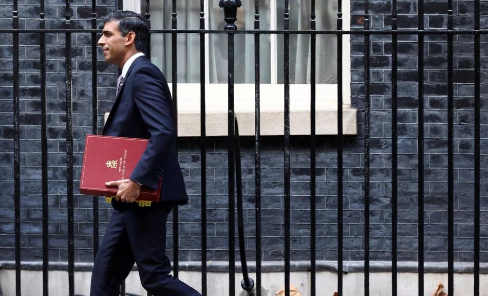 Rishi Sunak, primer ministro británico, NA