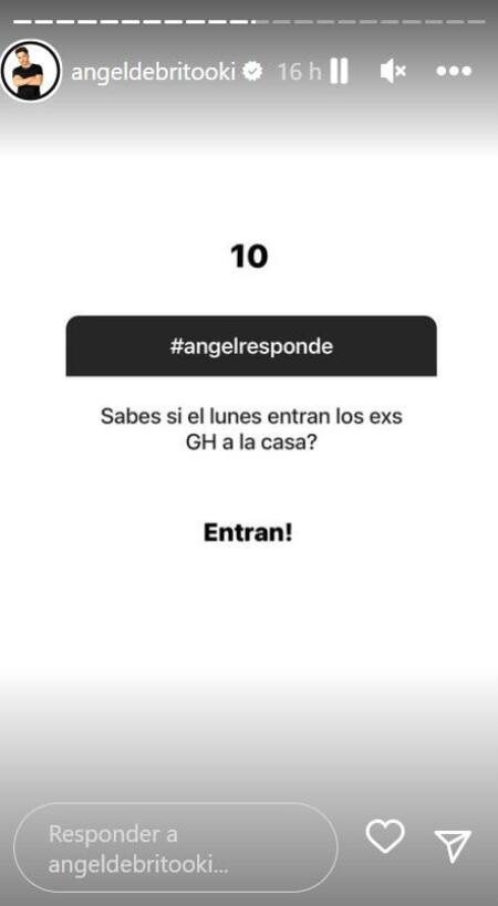 Ángel de Brito lo confirmó. Foto: Instagram.