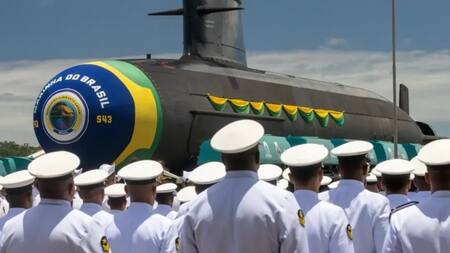 Submarino Almirante Karam de Brasil.