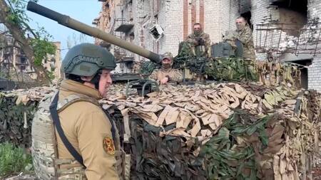 Guerra entre Rusia y Ucrania. Grupo Wagner. Foto: Reuters.