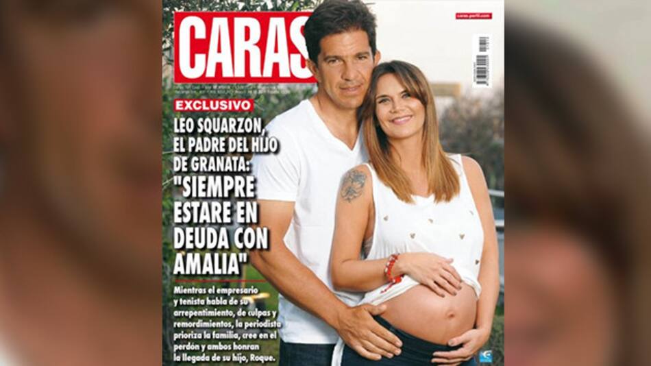 Amalia Granata en revista Caras