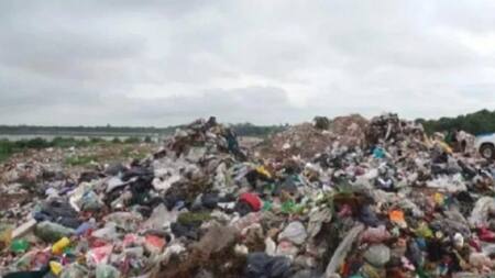 El vertedero de Paraná, el basural donde murió el niño de 8 años. Foto: NA.