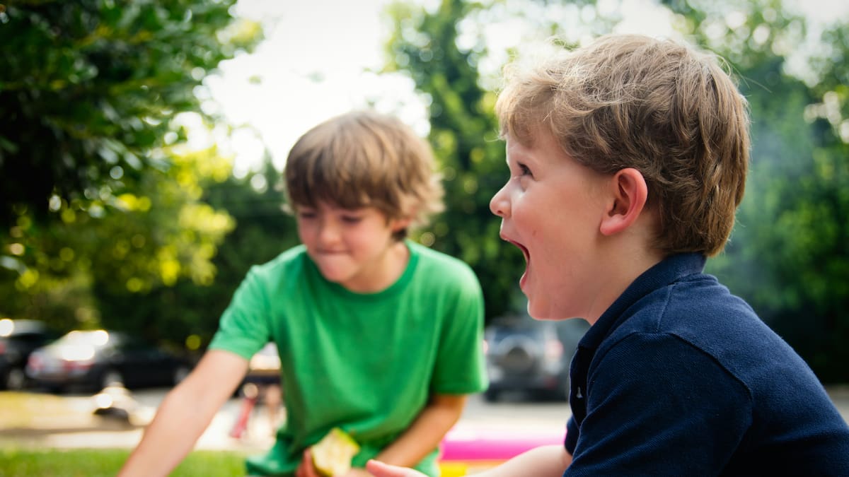 Niños.