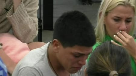 Thiago Medina emocionó a toda la casa. Foto: captura.