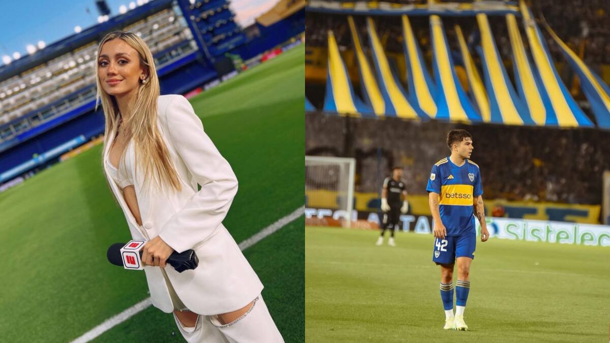 Morena Beltrán y Lucas Blondel. Foto: Instagram @morenabeltran10 , @lucasblondel17