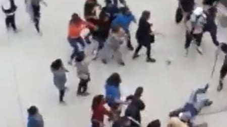 Ministerio de Desarrollo Humano, intento de toma, Villa Lugano, foto Twitter