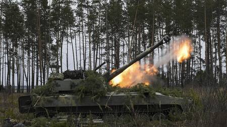 Conflicto entre Rusia y Ucrania, tanque ruso, Reuters