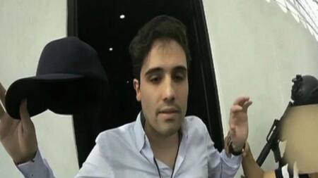 Imágenes de la detención del hijo del Chapo Guzman en México