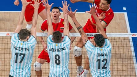 Nations League: la Selección Argentina de vóley aplastó a Bulgaria y ratificó su gran presente