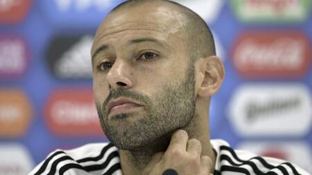 Javier Mascherano. Foto: NA.