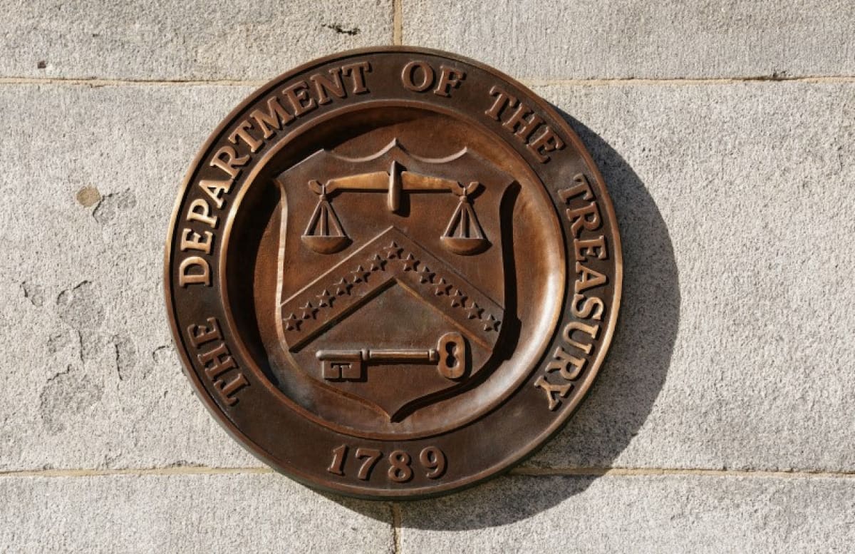 Departamento del Tesoro de EEUU. Foto: Reuters/Kevin Lamarque