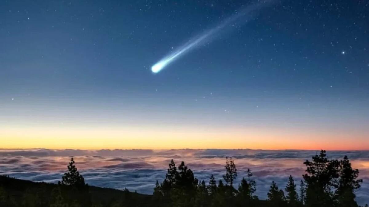 Cometa del Siglo. Foto: NA.