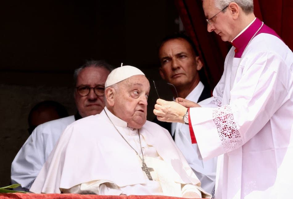 El Papa Francisco celebra la Pascua. Foto: Reuters/Yara Nardi.