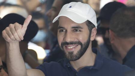 Nayib Bukele, presidente de El Salvador. Foto: EFE