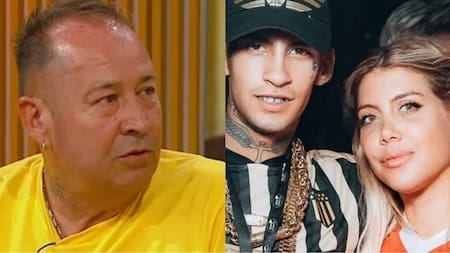 Miguel Prosi, L-Gante y Wanda Nara. Foto: NA / Instagram / wanda_nara.