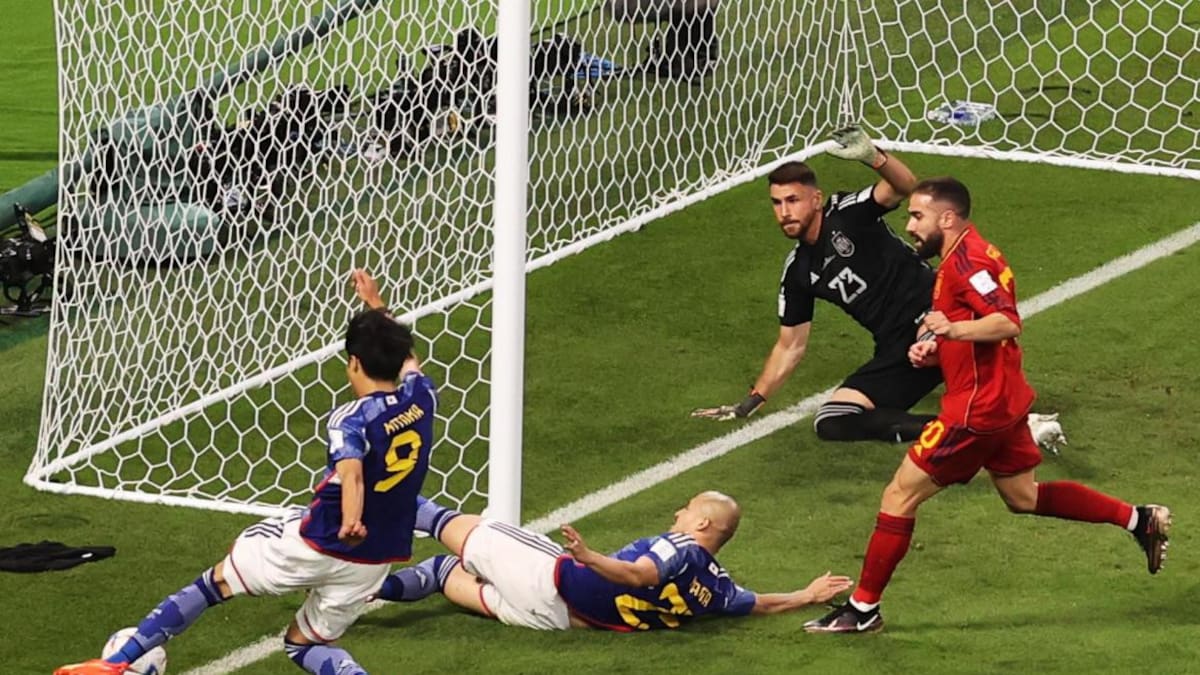 La gran polémica de Japón-España; Qatar 2022. Foto: EFE.