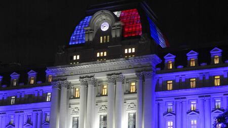 Incendio de Notre Dame, Cúpula del CCK, Centro Cultural Kirchner