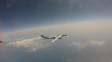 Los bombarderos (modelos Tu-95) fueron interceptados por EEUU. Foto: REUTERS