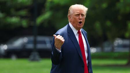 Donald Trump, presidente de Estados Unidos. Foto: Reuters/Evelyn Hockstein