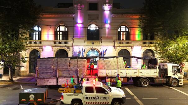 La Matanza se solidariza con Bahía Blanca y envía ayuda humanitaria y donaciones