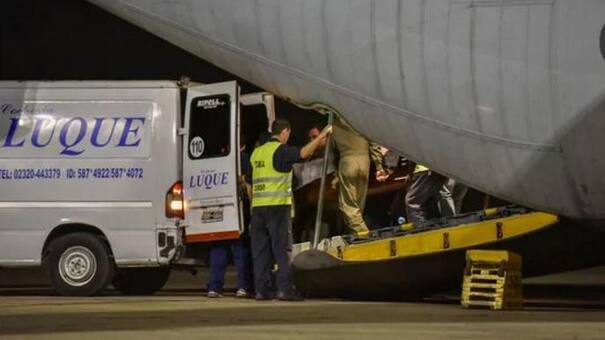 Tragedia de Mendoza: los cuerpos de las víctimas llegaron a Buenos Aires