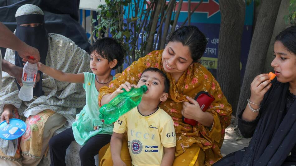 La ONU advierte sobre la ola de calor en Asia. Foto: EFE.