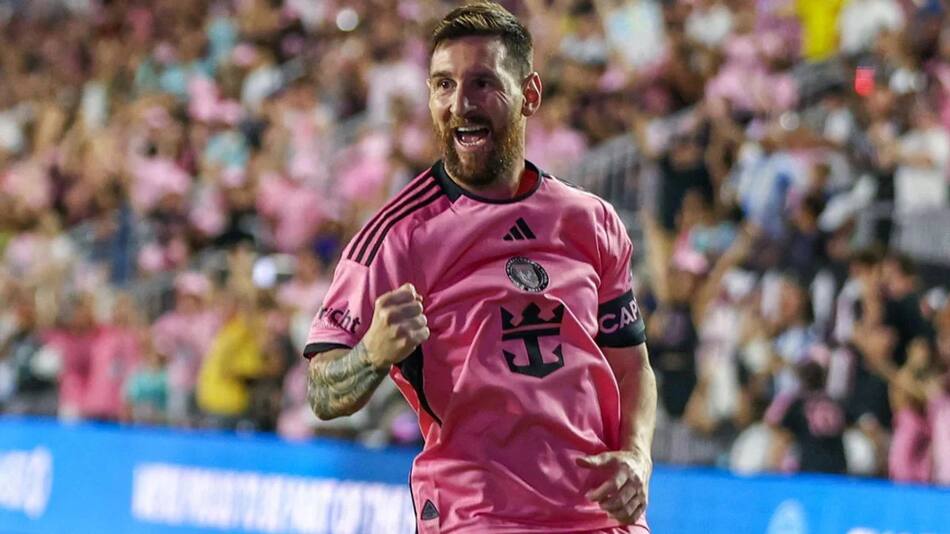 Lionel Messi en el Inter Miami. Foto: NA.