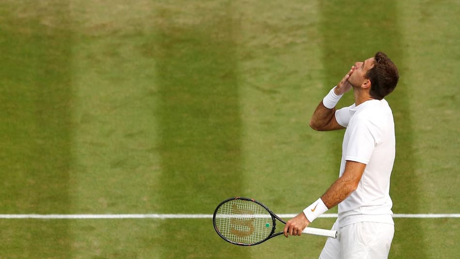 Juan Martín Del Potro - Wimbledon (Reuters)