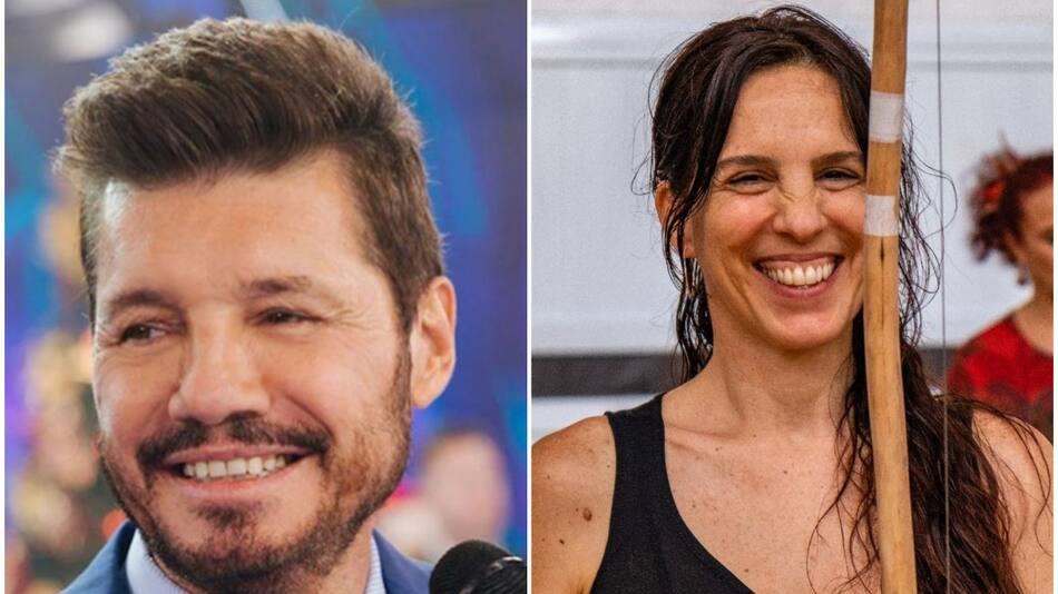 Marcelo Tinelli y Paula Robles. Fotos: Instagram.