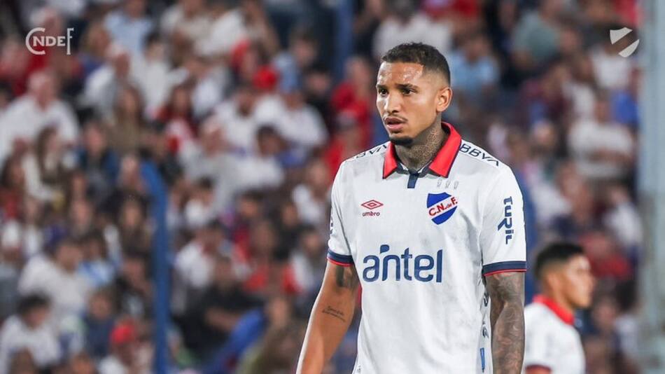 Juan Izquierdo, jugador de Nacional de Montevideo. Foto: X Nacional.