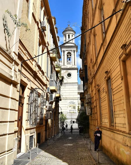 Un curioso rincón en Buenos Aires. Foto: Instagram @buenosaires.ar